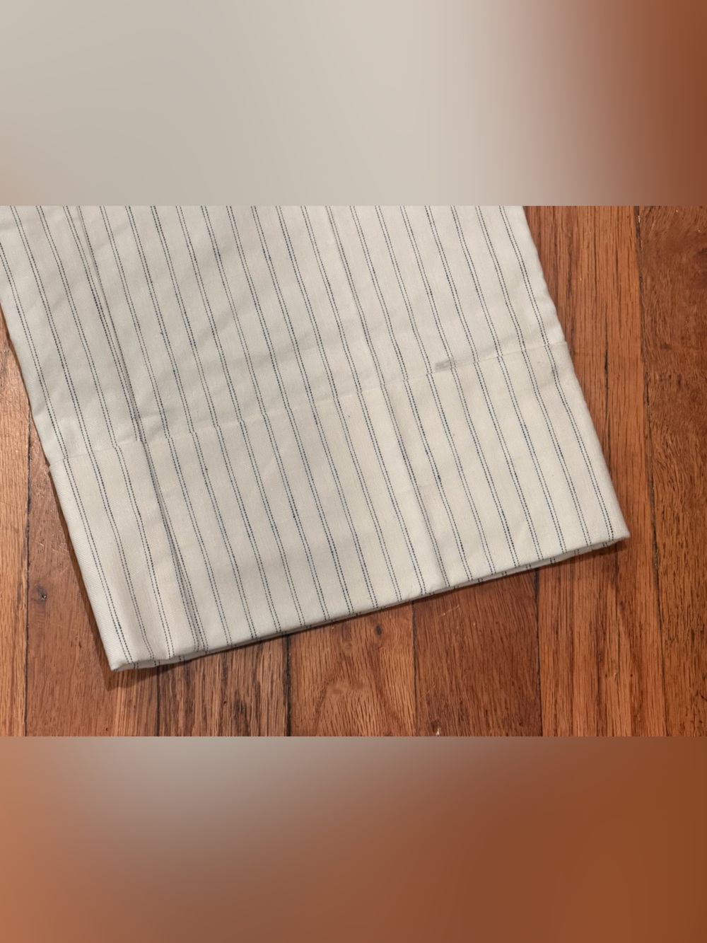 LOFT Pinstripe Straight-Leg Dress Pants - Picture 6 of 8